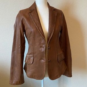 Vintage BR Leather blazer